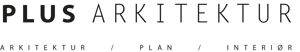 Logo PLUS ARKITEKTUR AS